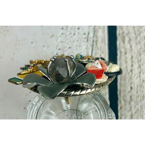 Bling Western Belt Buckle: Upcycled Art Deco Cowgirl Buckle - Picture 4 of 4